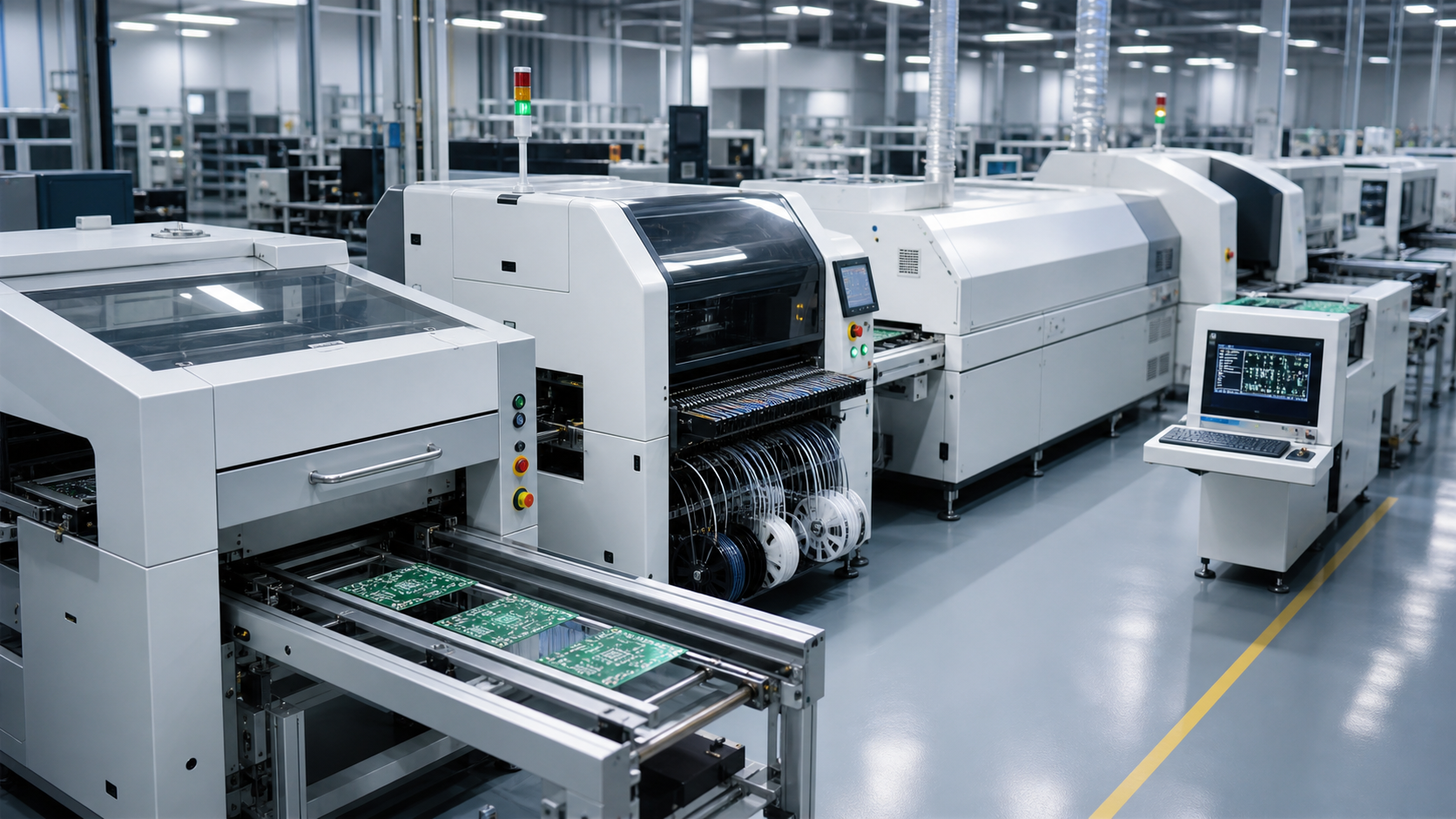 SMT Line Process: From Solder Paste Printing to AOI Inspection