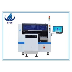 Led Pick And Place Machine, 8 Heads Led Bulb Assembly Machine Line 35000CPH Led Light Making Machine