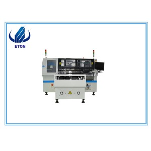 PriceList for 10 Zone Reflow Oven - Double Model 16 Head Automatic PCB Chip Mounting Led Production Machine SMT Pick And Place Machine E8T-1200 – Eton