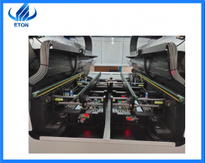 Dual module multifunctional lens mounter machine HT-E5D