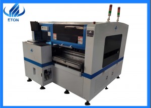 Double module magnetic linear motor multifunctional pick and place machine HT-E5D