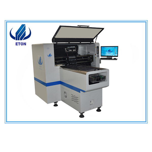 OEM Factory for Smt Led - Small Manufacturer Smt Pcb Mounting Machine E6T With 20 Feeder 8 Head Smt Pick And Place Machine – Eton