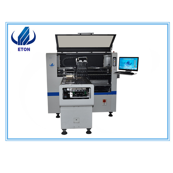 Factory wholesale Portable Smt Conveyor - Automatic Pick And Place Machine Led Lamp Manufacturing Machinery Fast Smt Automatic PCB Pick 8 Heads PCB Pick And Place – Eton