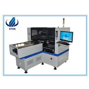Economy Middle Speed 8 Heads ETON Led Pick And Place Machine PCB Pick And Place Machine Mounting Machine E6T