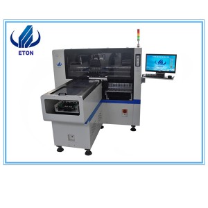 Low Cost Pick And Place Machine Smt Mounting Machine 8 Head Smt Mounting Machine For Tube Bulb Strip Downlight Panel E6t