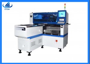 Double module magnetic linear motor multifunctional pick and place machine HT-E8D