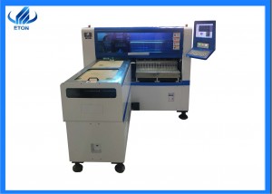 Double module magnetic linear motor multifunctional pick and place machine HT-E8D