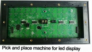 Pick and place machine in smt production line